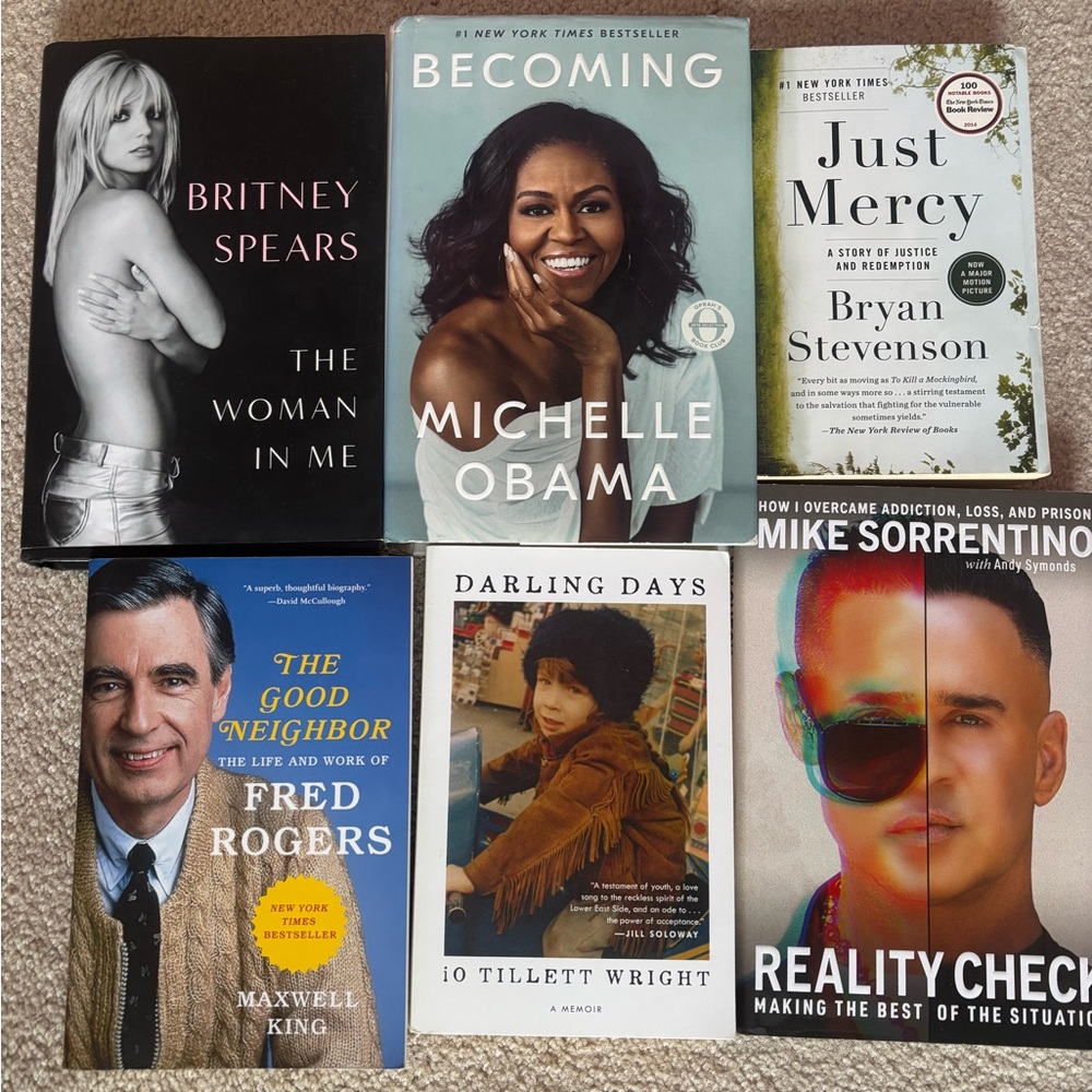 Collection of Six Biographies and Memoirs